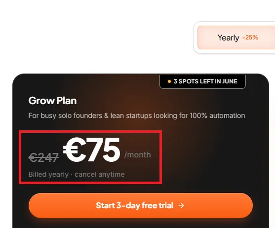 Babylovegrowth 25% off offer